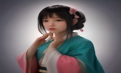 色虎高清资源版权授权说明页面截图，展示CC0与商业授权标识，背景为暖色调办公桌面